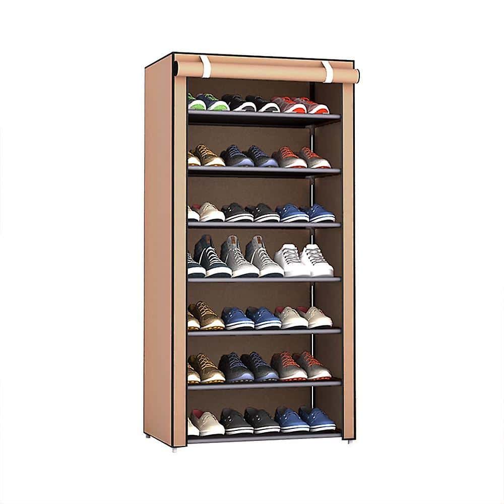 9 Layer Canvas Shoe Rack