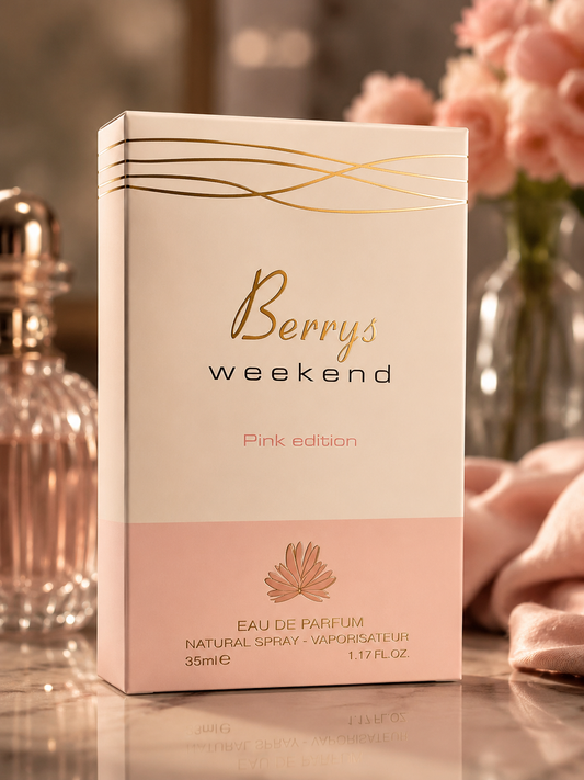 Berrys Weekend Pink Edition Eau De Parfum for Women - 35ml