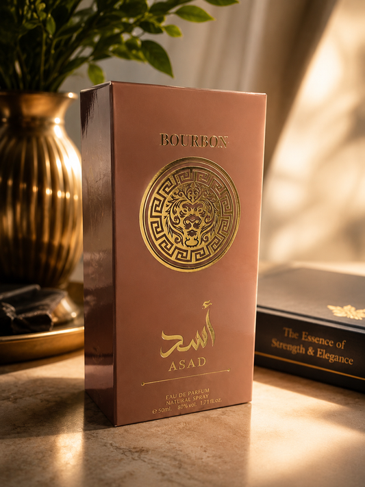Asad Bourbon Eau De Parfum for Men - 50ml