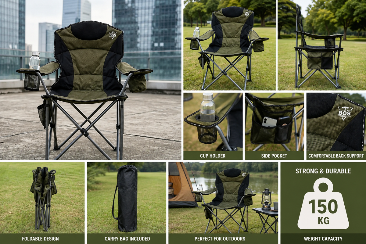 Camouflage Camping Chair