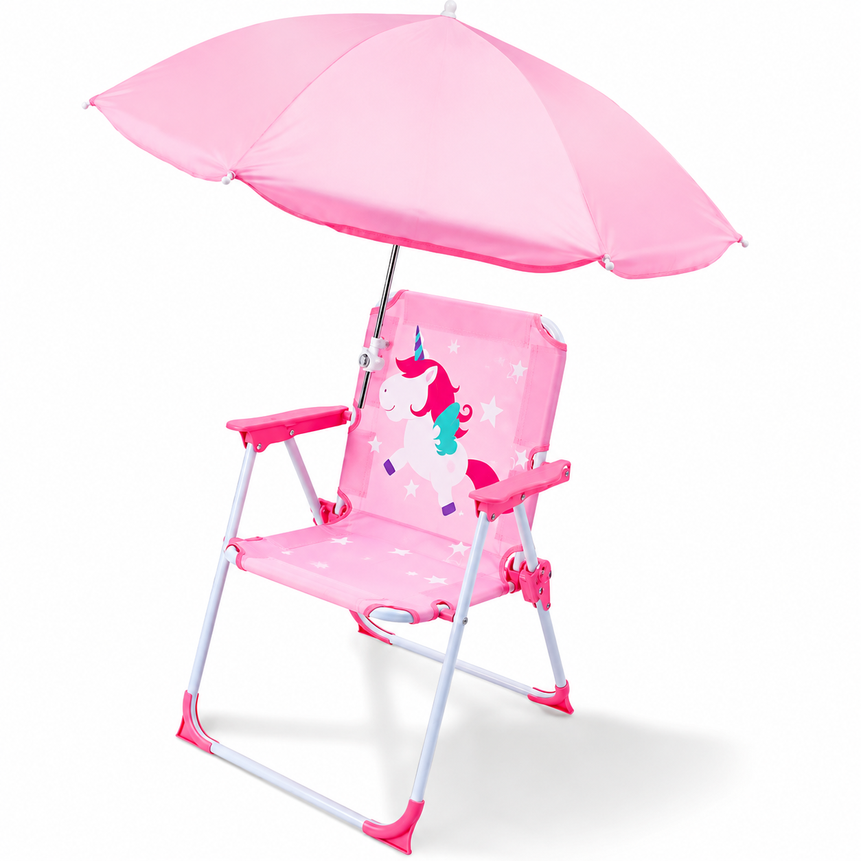 Children's Camping Chair with Umbrella