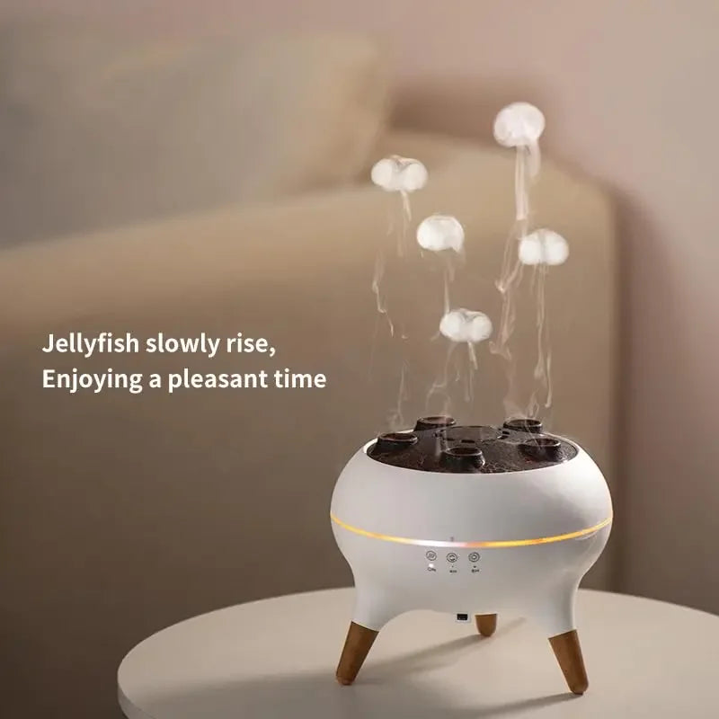 OceanGlow Jellyfish Humidifier - Relaxing LED Mist Diffuser