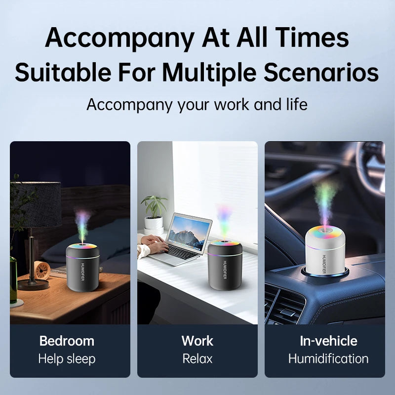 Mini Air Humidifier USB - 180 ML