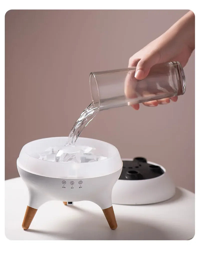 OceanGlow Jellyfish Humidifier - Relaxing LED Mist Diffuser
