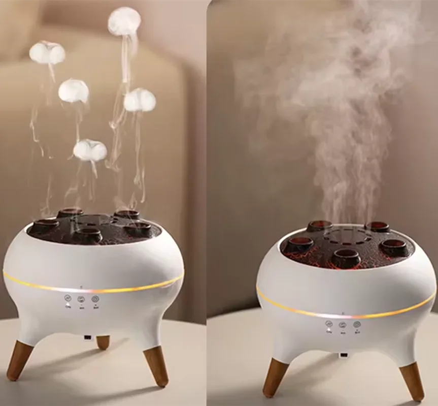OceanGlow Jellyfish Humidifier - Relaxing LED Mist Diffuser
